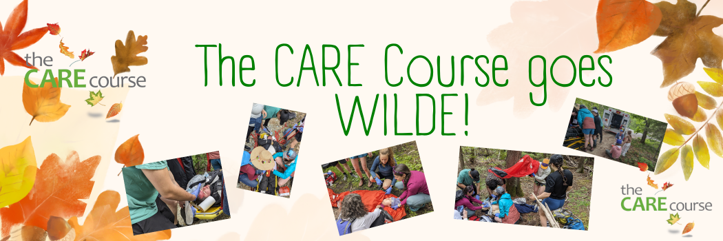 The CARE Course goes WILDE! banner